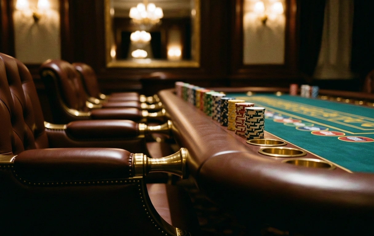Ambiente de casino profesional