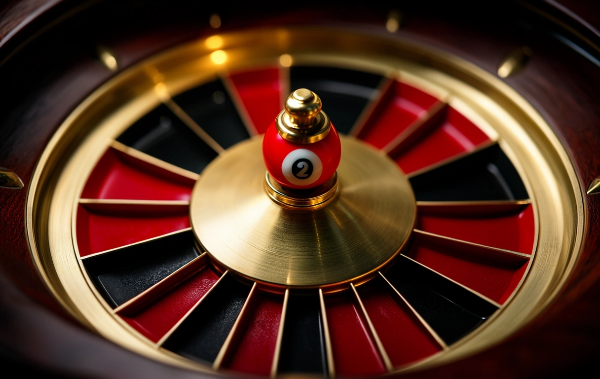 Ruleta de casino de lujo